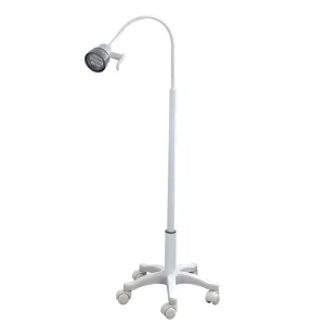 Mobile Gooseneck LED Medical Exam Light 40000Lux Electric Surgical Lamp with Adjustable Brightness for Clinical Use