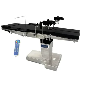 Mobile Theatre OT Table Electric Hydraulic Surgical Bed With Hand Remoter And Panel In Board