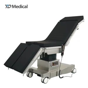 Multi Function Electric Hydraulic Surgical Bed Large Wheel Hospital Operating Table Adjustable Medical Operation Table Clinic