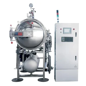 Multi Function Pilot Retort Water Immersion Sterilization Machine for Pet Food Cans and Pouch Products