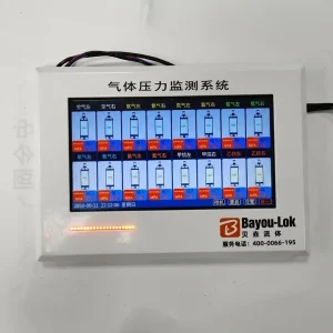 Multi Gas Pressure Alarm System Centralized Monitoring Device Hospitals Labs Semiconductor Lines Gas Pressure Regulator