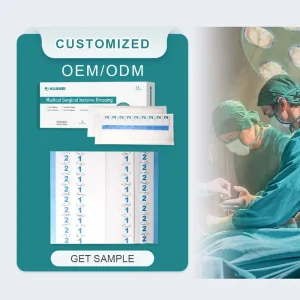 Negative Pressure Dressing NPWT Surgical Incise Drape Adhesive Transparent PU Film Disposable Waterproof Medical Consumables