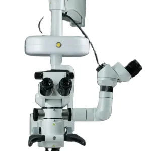 Neurosurgery Operating Microscope with 3D Video System and 3D Monitor