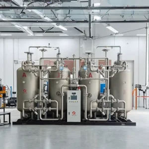 New High Purity 80Nm3 h Nitrogen Generator with PLC and Motor for Medical Industries PSA Technology
