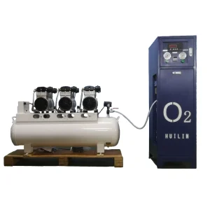 New Medical Oxygen Generator Machine 50L min 93+ 3% Oxygen Concentration 220V PLC Motor Core Components Gas Generation Equipment