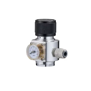 New Style CGA540 Brass Aluminium Medical Oxygen Flow Range Pressure Regulator for Cylinder Use with CO2 Gas