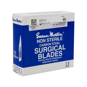 No. 11 Surgical Blade Non-Sterile Carbon Steel Dental Laboratory Consumables