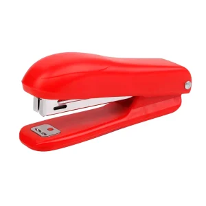 No.10 Plastic Stapler Manual Mini with Nailing Function 100x26x46mm 100pcs Capacity Black 12 Sheets for Office Home School