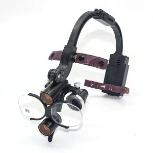 OEM 2.5X 3.5X Dental Headlamp Medical Loupes Magnifier Wireless Surgical Headlight for Dental Operation Factory Supplier