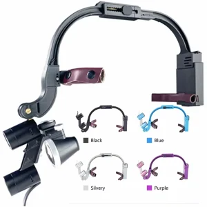 OEM 2.5X 3.5X Dental Headlamp Rechargeable Medical Loupes Magnifier Wireless Surgical Headlight for Dental Operation