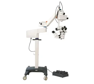 OM V240 Operation Microscope Ophthalmic Surgical Microscope with Assistant Scope Slit Illumination for Eye Surgery