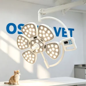 OSCAT Vet LED Surgical Lamp Pet Shadowless Operating Light Adjustable Color Temperature Operation Lamps for Veterinary Clinic
