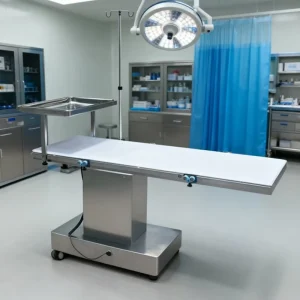 OSCAT Veterinary Equipment Electric C Arm Vet Surgical Table Vet Surgical Operation Table