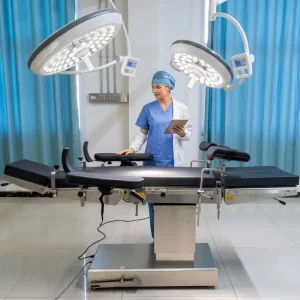 Operating Room Comprehensive Electric Operating Table 304 Stainless Steel General Diagnosis and Treatment Operating Bed