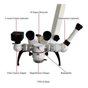 Optical ENT Operating Dental MicroscopeMedical Equipments Surgical Instruments Microscopios Dentales for ENT Operations
