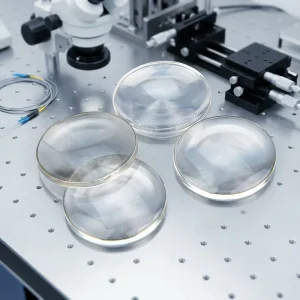 Optical Quartz Glass 5mm 10mm 15mm 20mm Biconvex Lens BK7 Biconvex Square Round Convex Focus Lens