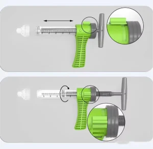 Orthocare Plastic Manual Bone Cement Injector for Precise Orthopedic Surgeries CE Certified Sterile