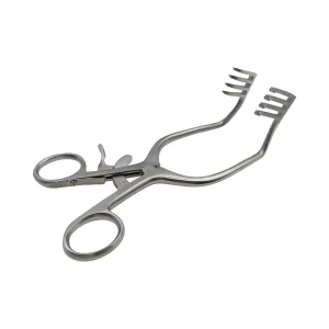 Orthopedic Cerebellar Retractor Self-Retaining Retractors 4×4 Point Prongs Veterinary Surgical Instruments Stainless Steel