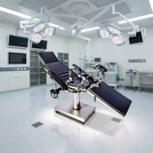 Orthopedic Operating Bed Manual Surgical Table for Medical Use Gynecology Room Manufactured with Steel and Metal