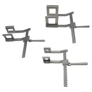 Orthopedic Sternal Retractor Stainless Steel Blades Large Medium Small Thoracic Rib Retractor Veterinary Instruments