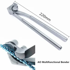Orthopedic Veterinary Surgical Instruments Steel Manual Bone Plate Bender for Reconstruction