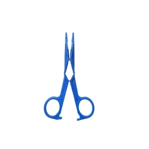 Other Medical Consumables Medical Supplies Plastic Surgical Forceps 12.2cm Long with Blue Color