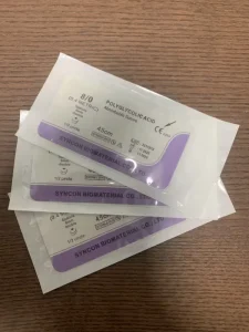 Other Medical Consumables Vet 2/0 3/0 Rapid Polyglycolic Acid Vicryll Surgical Suture