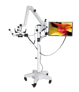 Otolaryngology ENT Operation Microscope Neurosurgery Brain Ophthalmic Surgery Electrofocused Surgical Microscope For Hospital