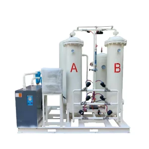 Oxygen Production Machinery Industrial Type O2 Generator for Wastewater Treatment Plant Complete Skid mounted O2 System