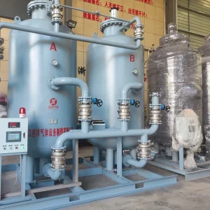 PSA Nitrogen Generator PLC Controlled Motor High Purity Adsorption Separation Carbon Molecular Sieve Air Purification