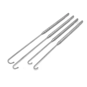 Pet Spaying Uterine Retractor Non Injury Ball Head Droplet Head Ovarian Retractor Canine Feline Spaying Tool