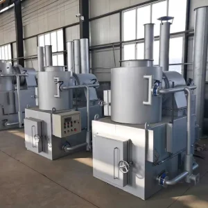 Plastic Incinerator Machine for Medical Plastic Waste High Temp Complete Combustion