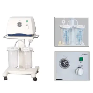Plastic Mobile Medical Diaphragm Vacuum Pump Suction Unit Hospital Medical Suction Device