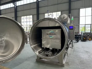 Plate Heat Exchanger Hot Water Retort Machine Indirect Heating and Indirect Cooling Retort Sterilizing Pot for Food Processing
