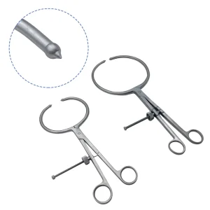 Pointed Reduction Forceps Orthopedic Reduction Forceps with Ball Bone Forceps Stainless Steel Orthopedic Instruments Pet