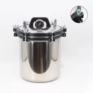 Portable 18L 24L Autoclave Equipment Laboratory Steam Steriliser with Anesthesia Properties Pressure Veterinary Instruments