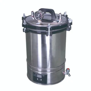 Portable Autoclave Pressure Sterilizer Machine 280B 304 Stainless Steel for PET Diagnosis and Anatomy Appliances