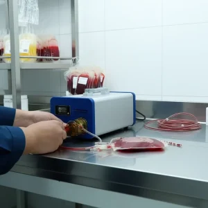 Portable High Frequency Blood Bag Tube Sealer Automatic PVC Blood Collection Bag Sealing Machine for Hospital Blood Bank
