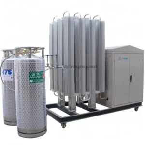 Portable Liquid Nitrogen Liquid Oxygen Liquid Argon Gas Station LO2 LN2 Lar Supply System for Laser Cutting