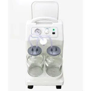 Portable Phlegm Suction Device Professional Medical Suction Machine Double Bottle for Operation