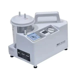 Portable Surgical Medical Equipment Infant Vacuum Sputum Aspirator Suction Machine Class II 1 Year Warranty