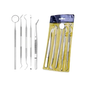 Price Stainless Steel Dental Instrument 5pcs Odontologia Instrumental Dental