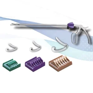 Pride Medical Instrument Endoscopic Clip Applier for Clamping Tissue Bundles During Clinical Abdominal Surgery
