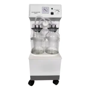 Professional Dental Medical Equipment Surgery Physical Therapy Apparatus 20L min Mobile High Negative Pressure Suction Machine