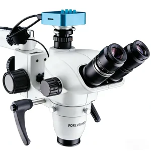 Professional Dental Operating Microscope with 4K Camera 5 Step Magnification LED Light for Endodontics Surgery
