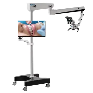 Professional Endodontic Treatment Surgical Microscope with High Definition Zoom LED Dental Microscope