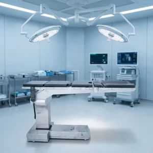 Professional Fully Rust Proof Electric Medical Surgical Operating Table 2400x500MM 250KG Capacity CE ISO Certified