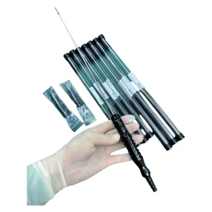 Professional Grade Anti Slip Black Grip Cannula Handle Kit Aesthetic Clinics Hospitals Supplies Basis of Surgical Instruments