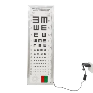 Professional Medical Standard Optometry Kids Adult Child 5M LED Light Source Eye Visual Acuity Chart Near Vision Test Light Box