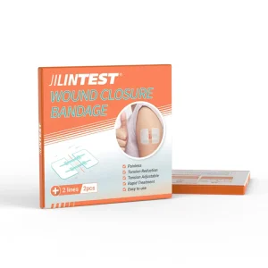 Professional Sterile Wound Closure Strips & Bandage Adhesive Non Invasive Solution for Emergency Surgical Use